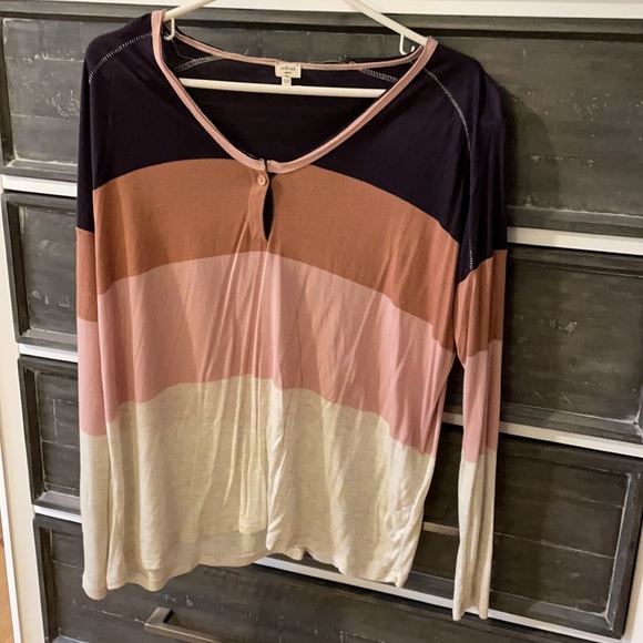 Wilfred striped long sleeve shirt - Picture 3 of 4